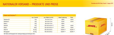 paketversand österreich preise